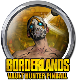 Borderlands: Vault Hunter Pinball - Fanart - Cart - Front (World) - 886x926