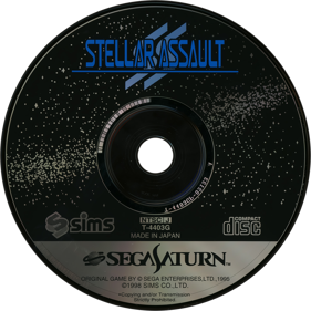 Stellar Assault SS - Disc (Japan) - 1430x1430