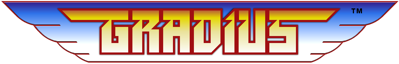 Gradius - Clear Logo (World) - 1142x183