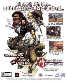 Samurai Western - Advertisement Flyer - Front (United States) - 1850x2265