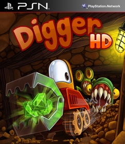 Digger HD - Fanart - Box - Front (North America) - 1300x1500