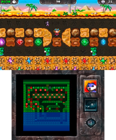 Digger Dan DX  - Screenshot - Gameplay (World) - 400x480