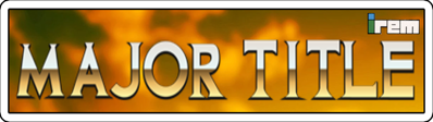 Major Title - Arcade - Marquee (World) - 1280x360