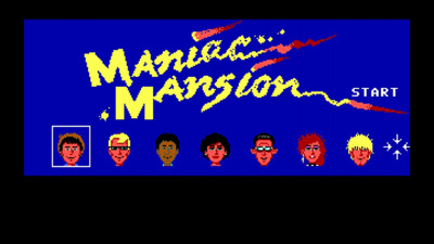 Maniac Mansion - Screenshot - Game Title (United States) - 1280x720