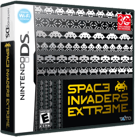 Spac3 Invaders Extr3me - Box - 3D (North America) - 865x879