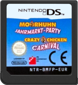 Crazy Chicken: Carnival - Cart - Front (Europe) - 517x564