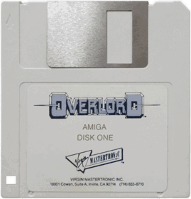 Overlord (Probe Software) - Disc (North America) - 546x569