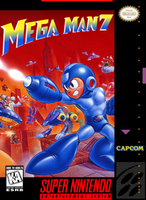 Mega Man 7 - Fanart - Box - Front (North America) - 1534x2100