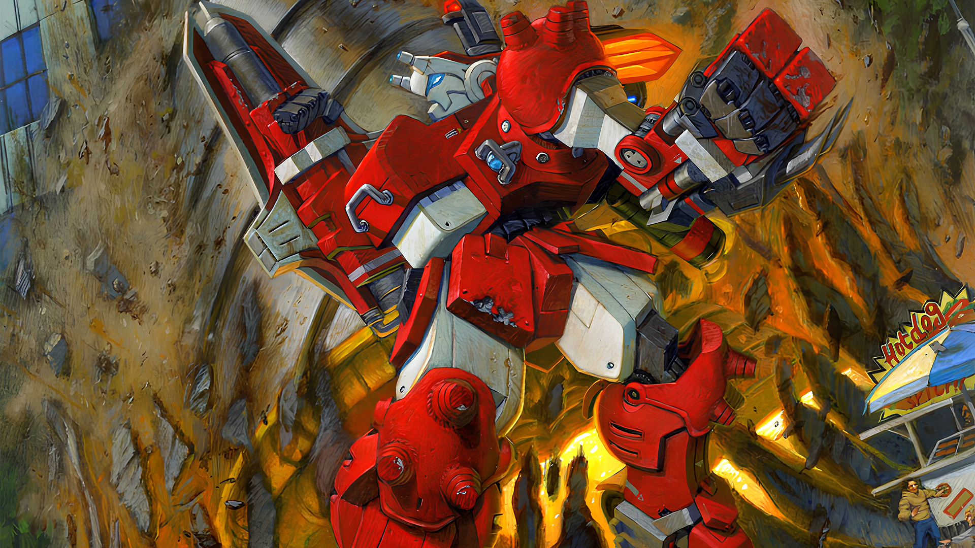 Illustration of Cyberbots: Full Metal Madness