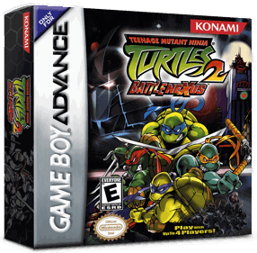 Teenage Mutant Ninja Turtles 2: Battle Nexus - Box - 3D (North America) - 1016x998