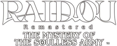 Raidou Remastered: The Mystery of the Soulless Army - Clear Logo (World) - 679x267