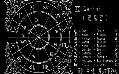 Illustration of Super Horoscope