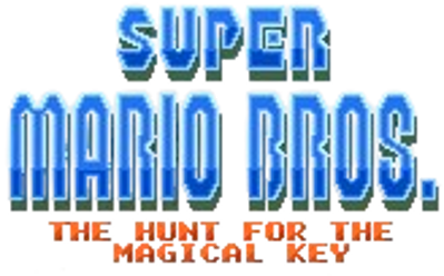 Super Mario Bros. The Hunt for the Magical Keys - Clear Logo (United States) - 164x102