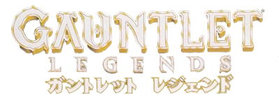 Gauntlet Legends - Clear Logo (Japan) - 626x235
