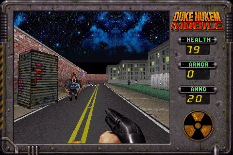 Illustration of Duke Nukem Mobile