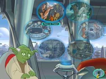 Star Wars: Yoda's Challenge: Activity Center - Screenshot - Game Select (World) - 640x480