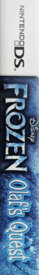 Disney Frozen: Olaf's Quest - Box - Spine (North America) - 123x866