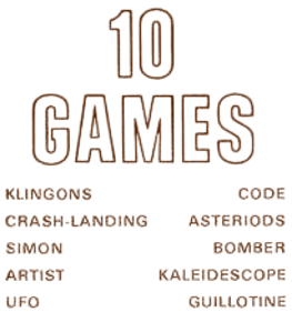 10 Games - Clear Logo (United Kingdom) - 205x219