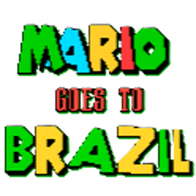 Mario Goes to Brazil - Clear Logo (World) - 124x124
