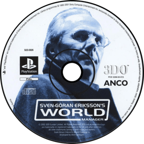 Sven-Göran Eriksson's World Manager - Disc (Europe) - 700x700