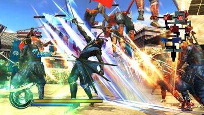 Sengoku Basara: Samurai Heroes - Screenshot - Gameplay (World) - 1280x720