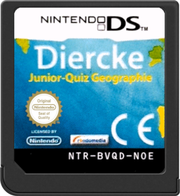 Diercke: Junior-Quiz Geographie - Cart - Front (Germany) - 517x564