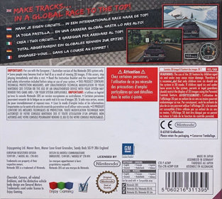 Chevrolet Camaro: Wild Ride 3D - Box - Back (Europe) - 800x717