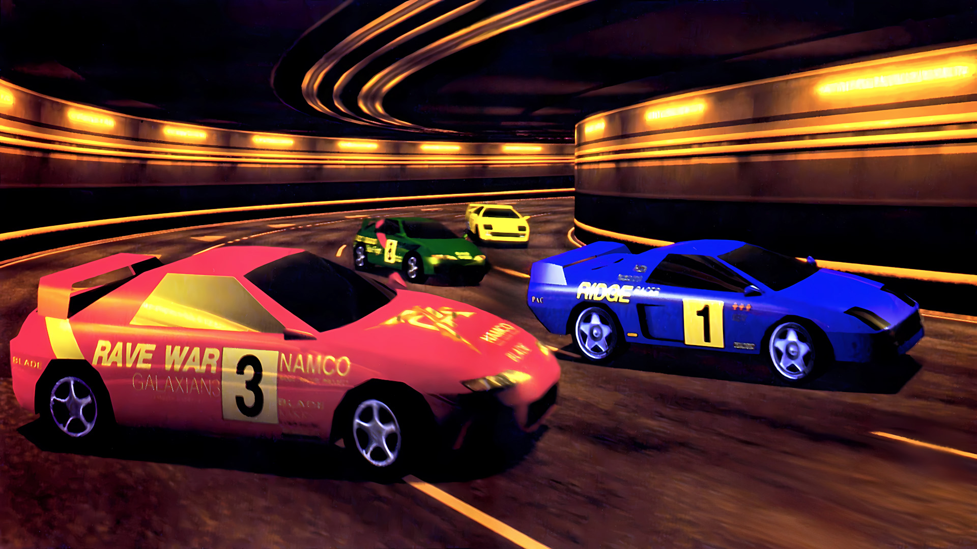 Illustration of Ridge Racer 2
