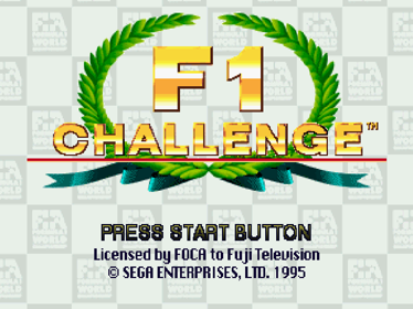 F1 Challenge - Screenshot - Game Title (World) - 640x480