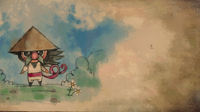 Floating Cloud God Saves the Pilgrims - Fanart - Background (World) - 1920x1080