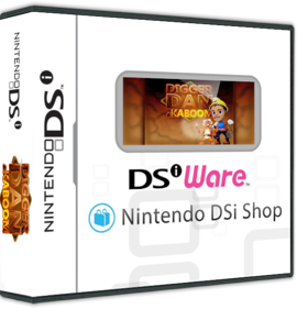 Digger Dan & Kaboom - Box - 3D (World) - 575x598