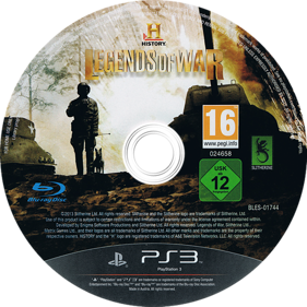 History Legends of War: Patton - Disc (Europe) - 500x500