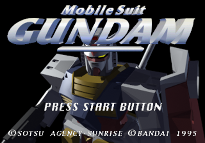 Mobile Suit Gundam - Screenshot - Game Title (Japan) - 320x224