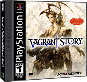 Squaresoft on PlayStation 2000 Collector's CD Vol. 3 - Box - 3D (North America) - 1409x1330