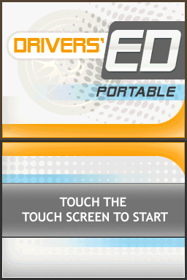 Drivers Ed Portable: U.S.A. Edition - Screenshot - Game Title (North America) - 256x384
