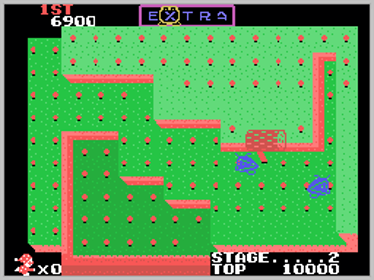 Mr. Do! Run Run - Screenshot - Gameplay (World) - 256x192