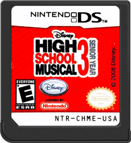 High School Musical 3: Senior Year - Cart - Front (North America) - 517x564