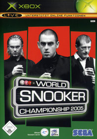 World Snooker Championship 2005 - Box - Front (Germany) - 600x855