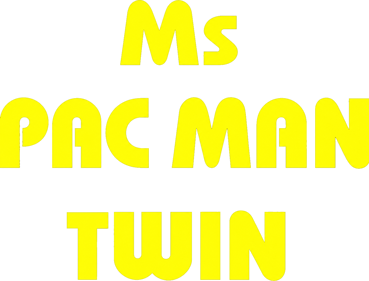 Ms Pac Man Twin - Clear Logo (World) - 1415x1077