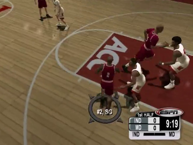 Illustration of NCAA College Basketball 2K3