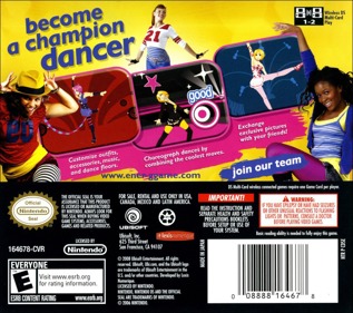 Ener-G: Dance Squad - Box - Back (North America) - 768x680