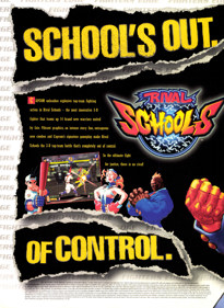 Rival Schools - Advertisement Flyer - Front (United States) - 1606x2200