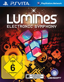 Lumines: Electronic Symphony - Box - Front (Germany) - 1161x1477