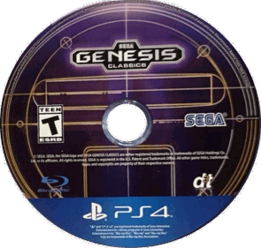 Sega Genesis Classics - Disc (North America) - 575x547