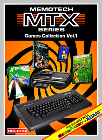 Memotech MTX Series Games Collection Vol.1 - Box - Front (World) - 1100x1500
