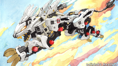Zoids: Shirogane no Juukishin Liger Zero - Fanart - Background (Japan) - 1920x1080