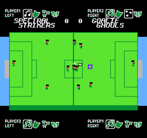 Spooky Soccer - Screenshot - Gameplay (World) - 256x240