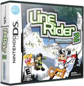 Line Rider 2: Unbound - Box - 3D (North America) - 867x879