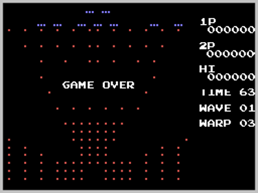 Juno First - Screenshot - Game Over (World) - 256x192