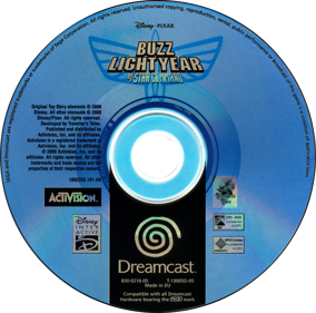 Buzz Lightyear of Star Command - Disc (Europe) - 1407x1391